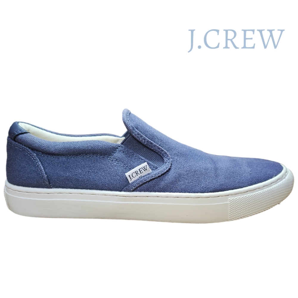 J.Crew Canvas slip-on sneaker